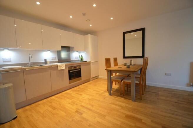 dining area and kitc