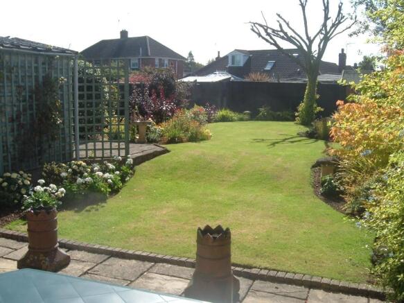 South facing garden