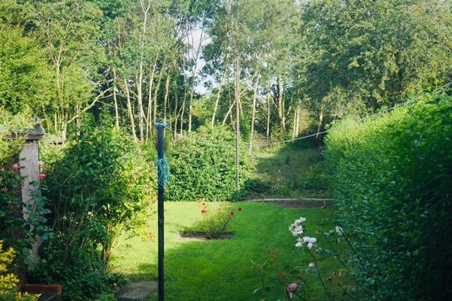 Rear garden
