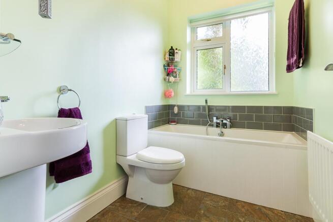 Basement Level Bathroom