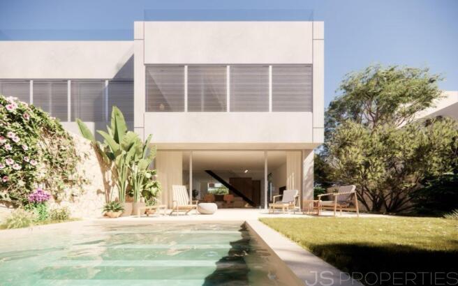 Modern newly built semi-detached property with private pool in Can Picafort, just a few steps from the sea