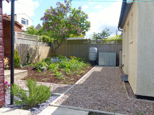 Rear garden