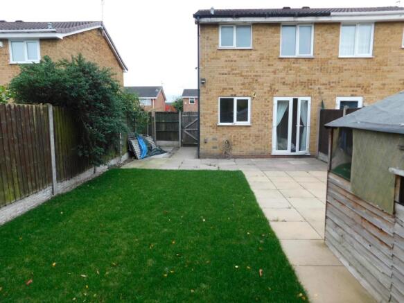 Enclosed rear garden