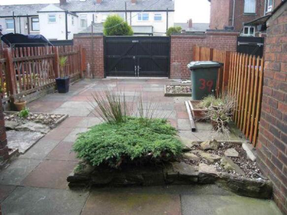 Rear Garden With Parking 