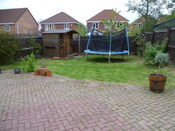Rear garden