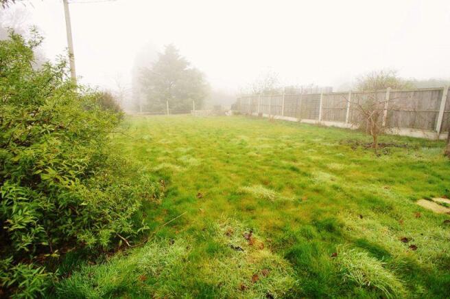 Rear garden