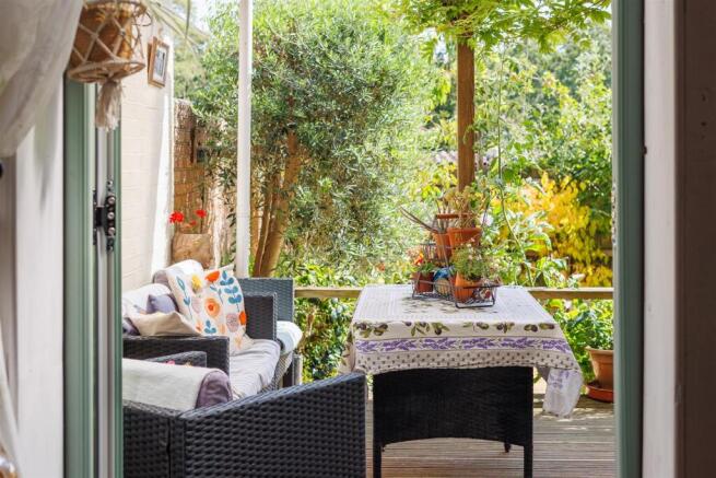Covered verandah