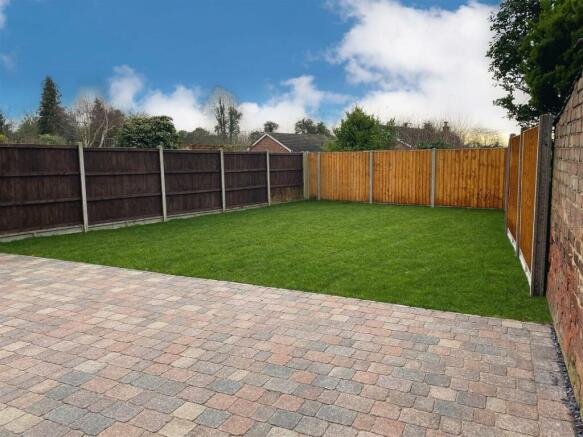 Rear garden