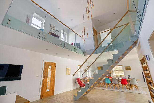 Open plan hallway...