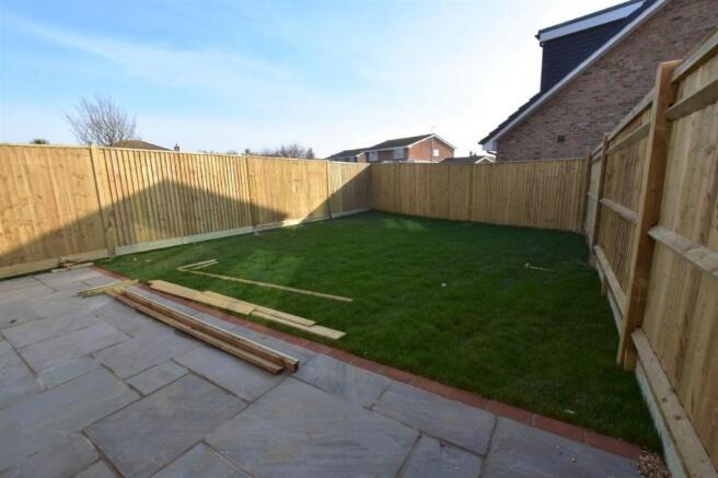 Rear garden