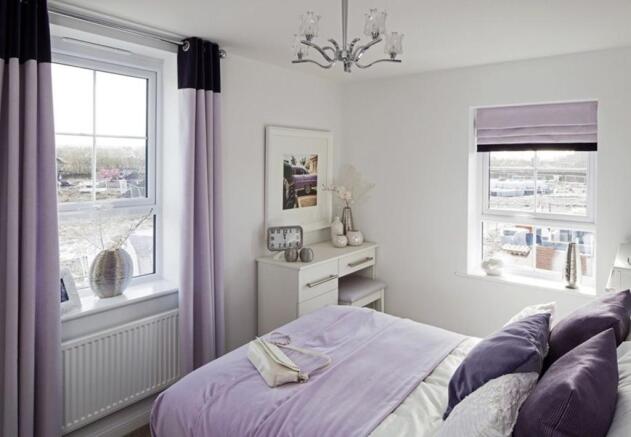 Lincoln double bedroom