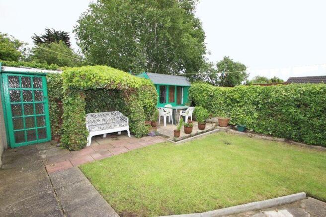 Rear garden