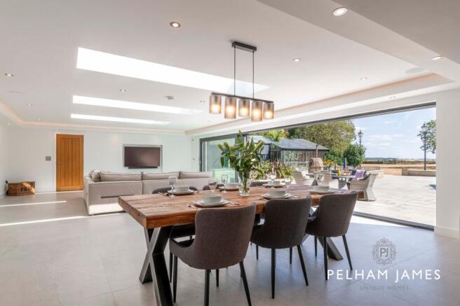 Living/Dining Room, 113 Elton Road, Stibbington