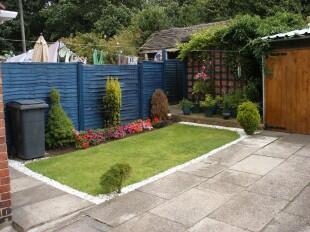 Rear garden