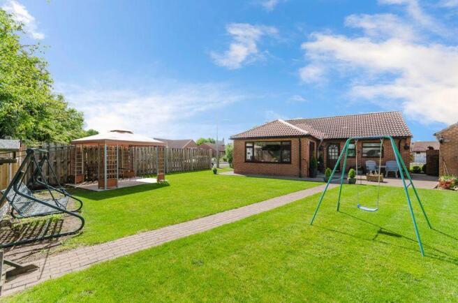 Rear garden