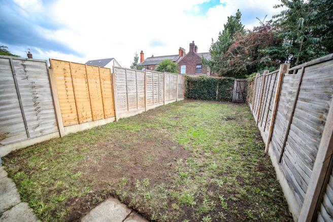 Rear garden
