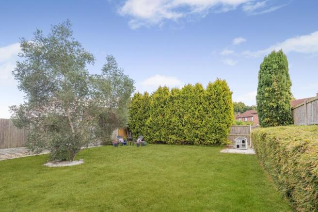 Rear garden