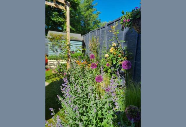Rear garden