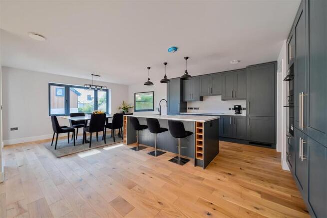 Staged Dining Area