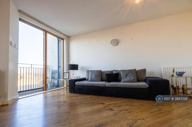 Open Plan Leading To Balcony 