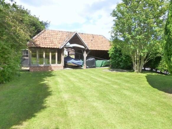 oak framed garden