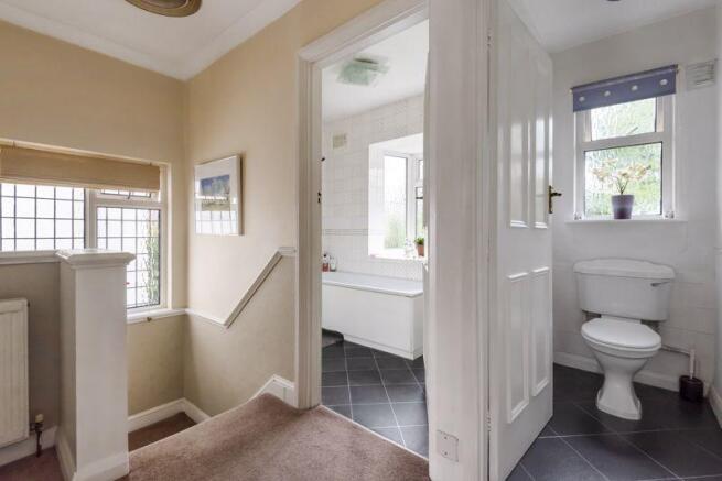 Upstairs landing