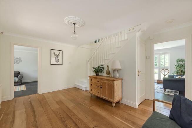 Spacious hallway
