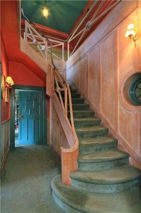 Wood Panel Staircase