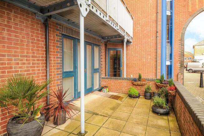 Rear of Property