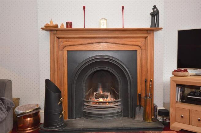 Feature fireplace