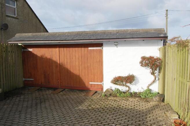 Double garage
