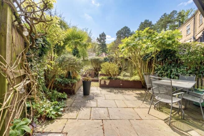 South-facing garden