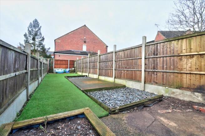 Rear garden