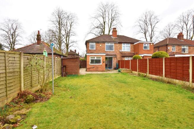 Rear garden
