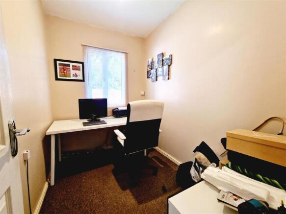 Home Office in Garage