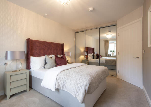 Show home bedroom