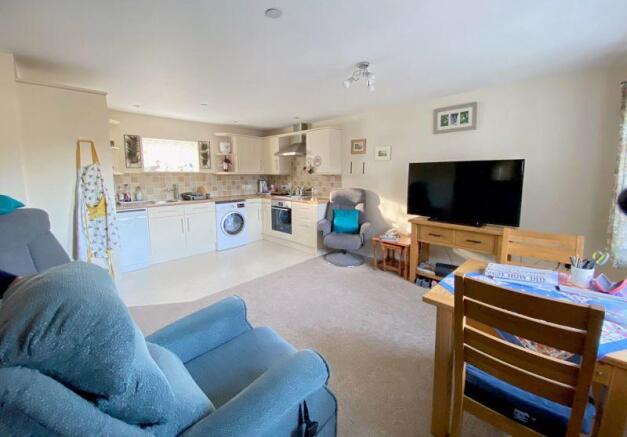 The open-plan Sitting/Dining Room/Kit...