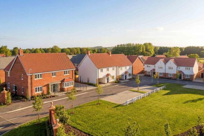 Street Scene at Audley Green, Great