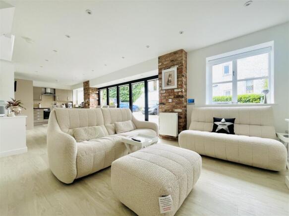 Living Room and Dining Kitchen