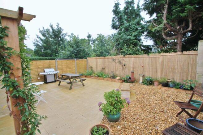 Rear garden