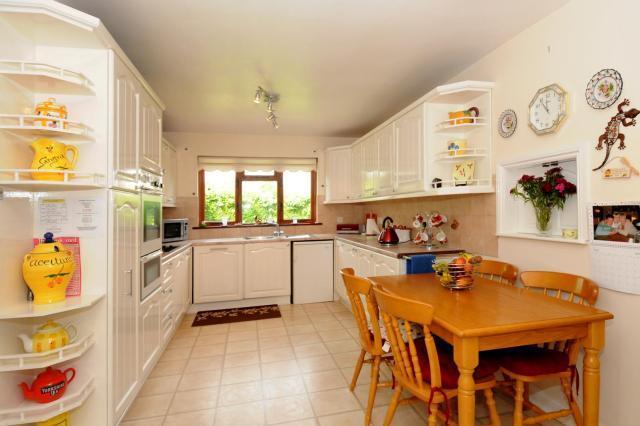Kitchen with space for breakfast table
