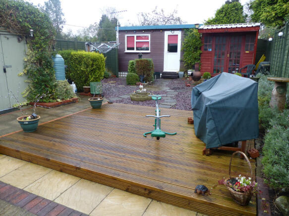 Rear garden