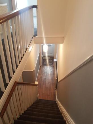 Landing and stairs
