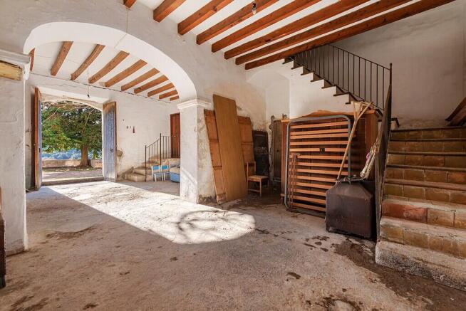 STAIRS AND ENTRANCE