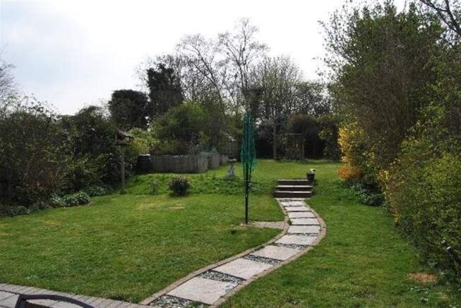 Rear garden
