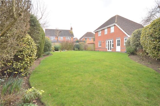 Rear toward rear of house