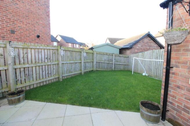 Rear garden