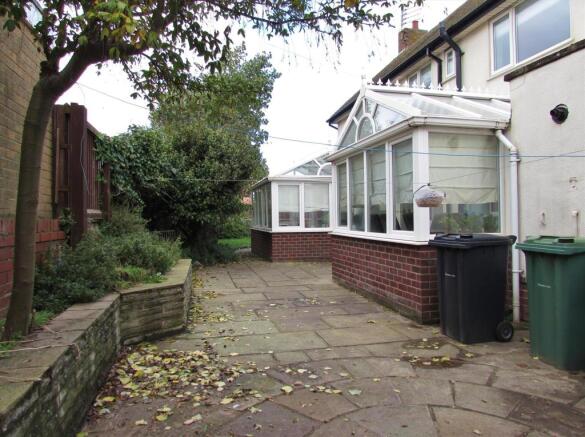 Rear Patio Area