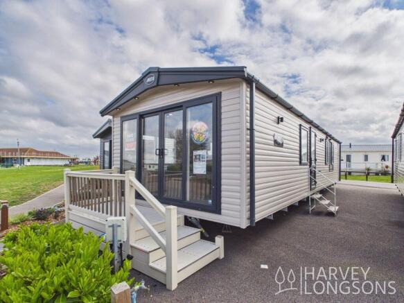 Exterior of the ABI Ingleton Holiday Caravan at Se