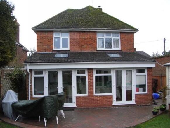 Rear of Property